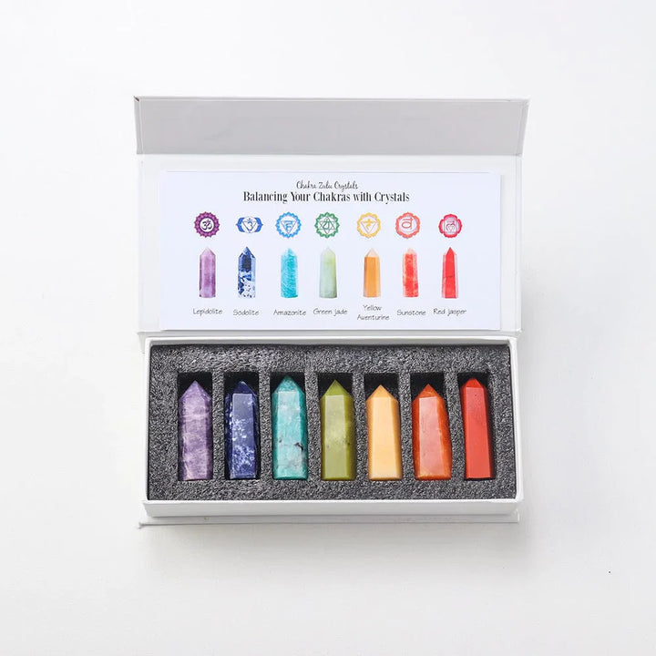 7 Chakra Steiner Sett Gave Skål