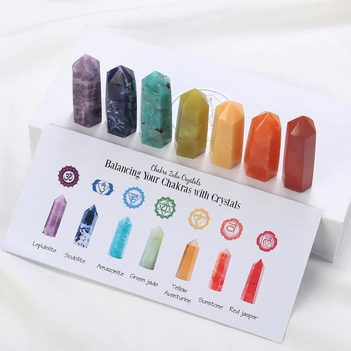 7 Chakra Steiner Sett Gave Skål