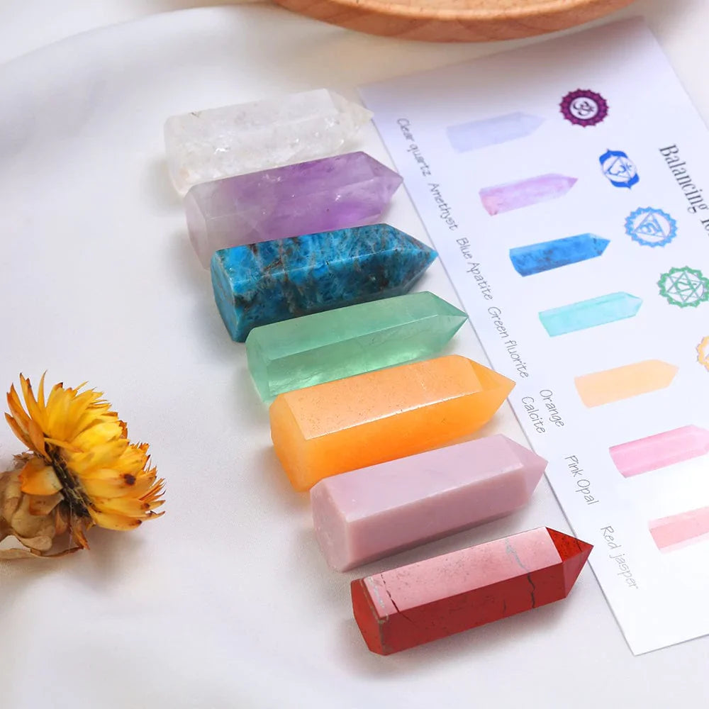 7 Chakra Steiner Sett Gave | Luvikno