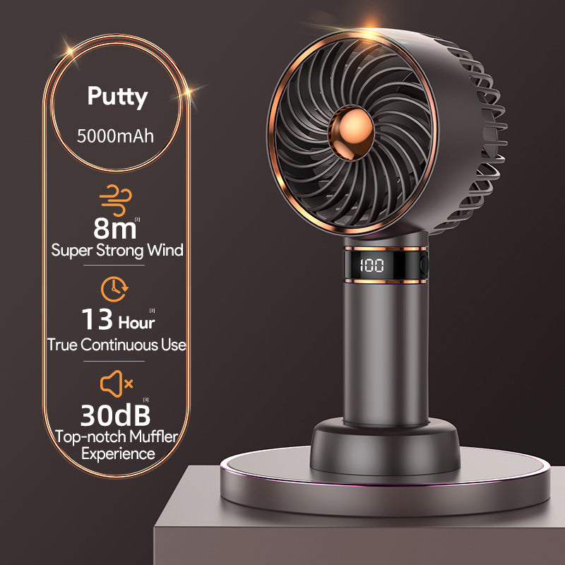 Bærbar 5000mAh Håndholdt Mini Airconditioner Vifte | Luvikno