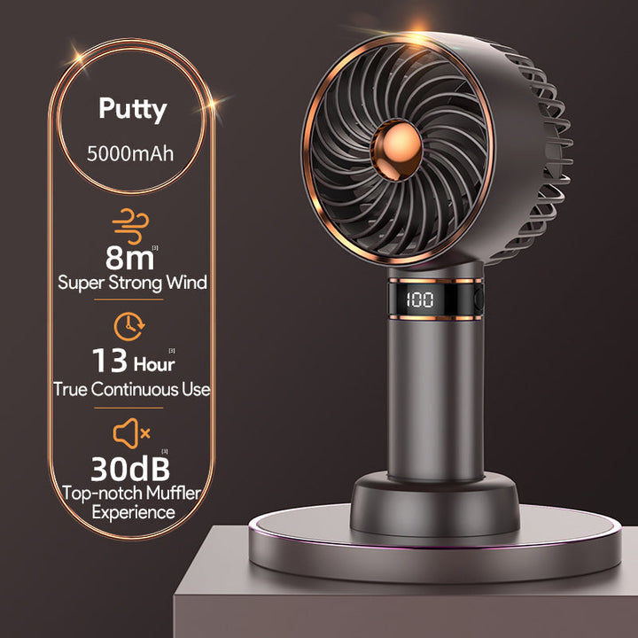 Bærbar 5000mAh Håndholdt Mini Airconditioner Vifte | Luvikno