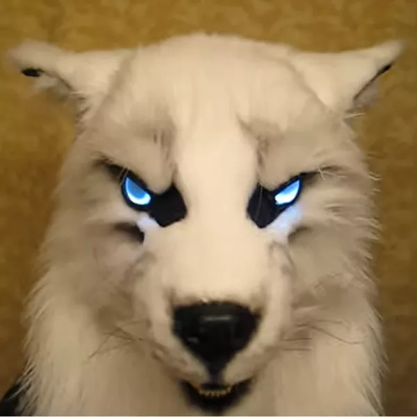 Luvikno | WildWerx Bestial Maske — Transformere til den uforglemmelige legenden av natten med et pulserende adrenalinrush!