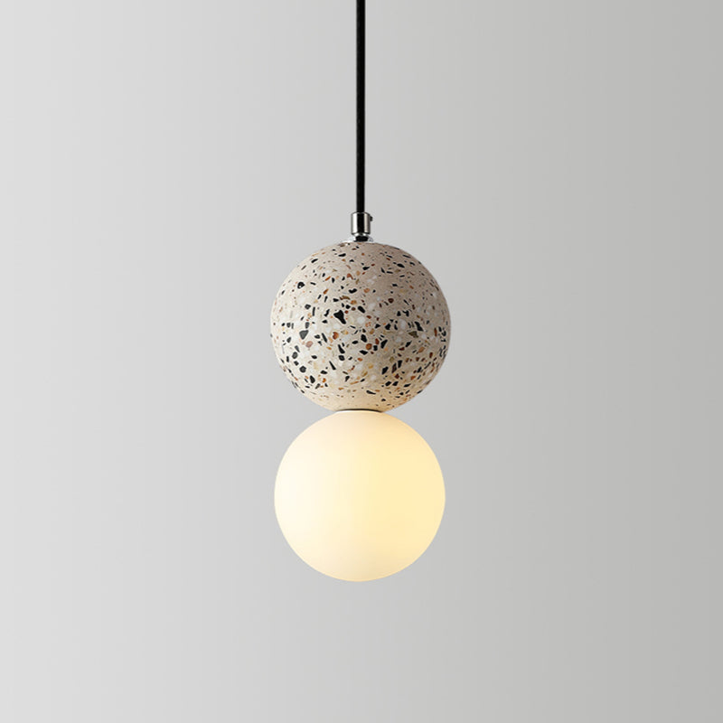 Luvikno | Aurora Glow - Luksus LED Pendellampe i Svart/Hvitt