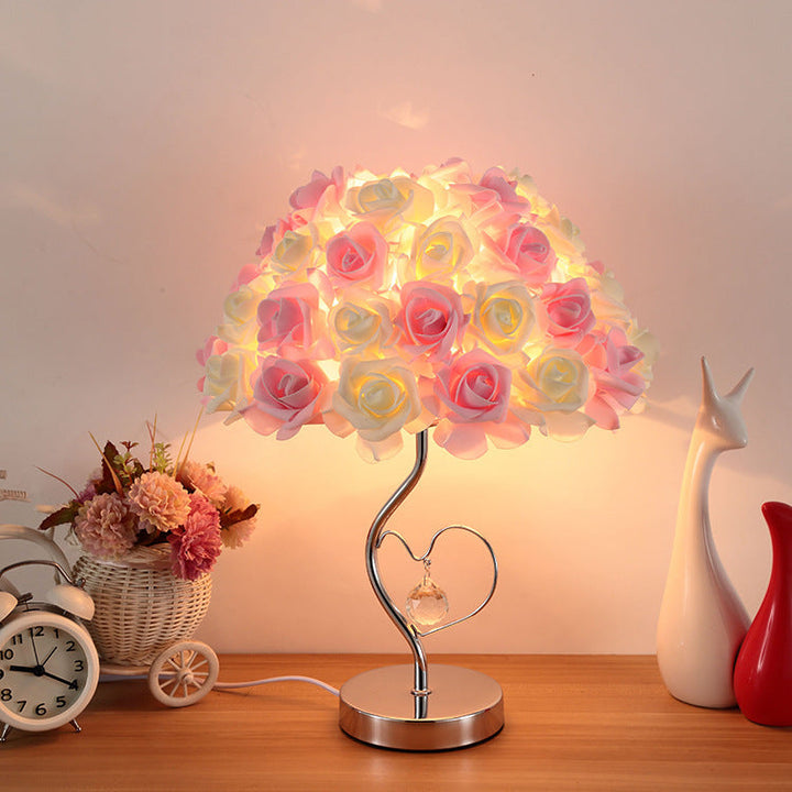 Romantisk Rose Lampe | Luvikno