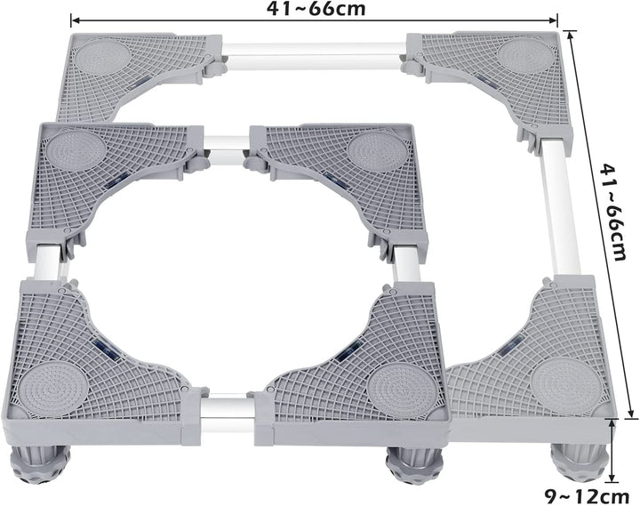 Vaskemaskin understell base justerbar | Luvikno