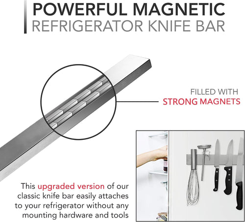 Luvikno | 14 Tommers Magnetisk Kniv- og Verktøyholder