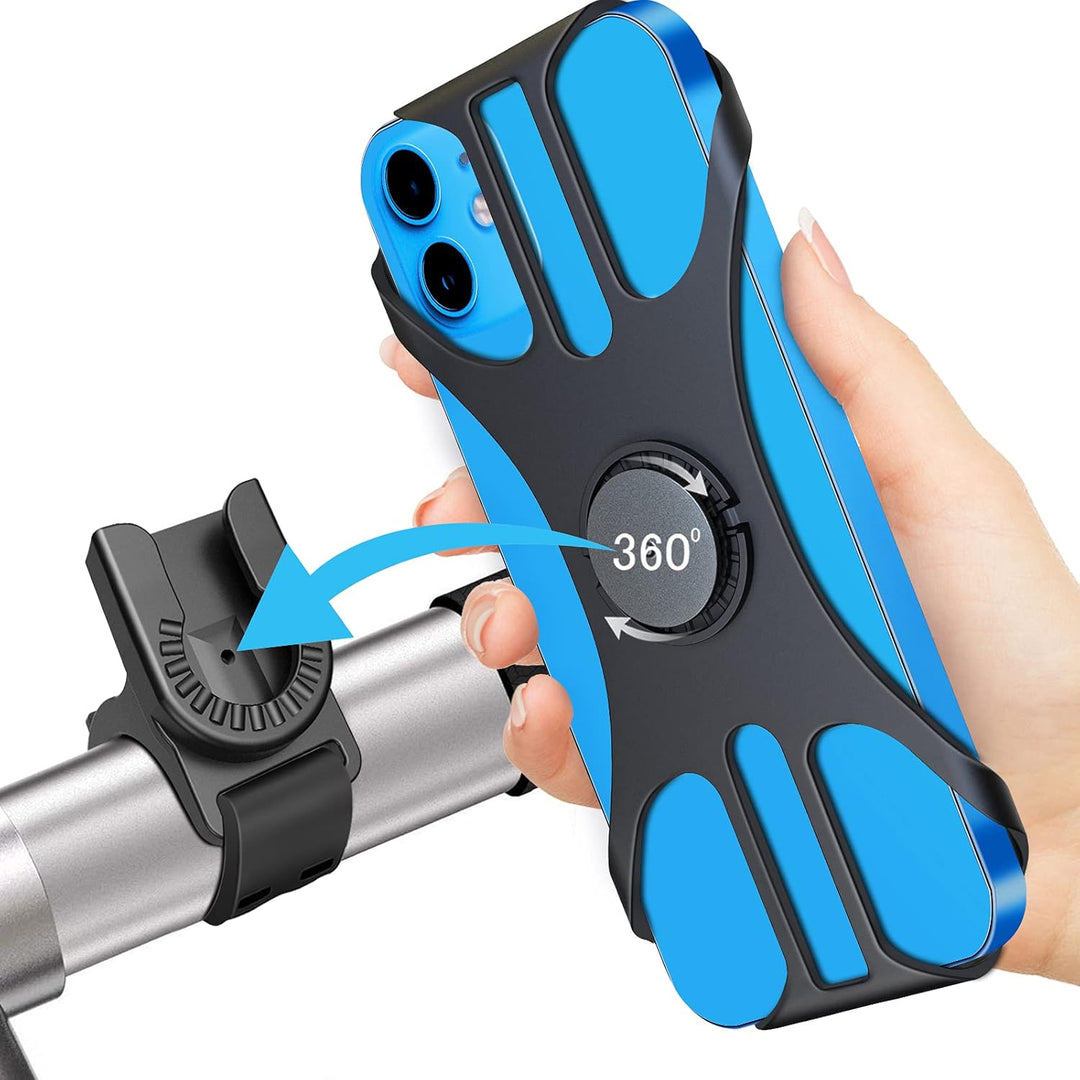 Sykkel telefonholder 360° roterbar avtakbar | Luvikno