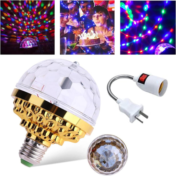 LED Disco Party Light – PartyGlow Spin | Luvikno