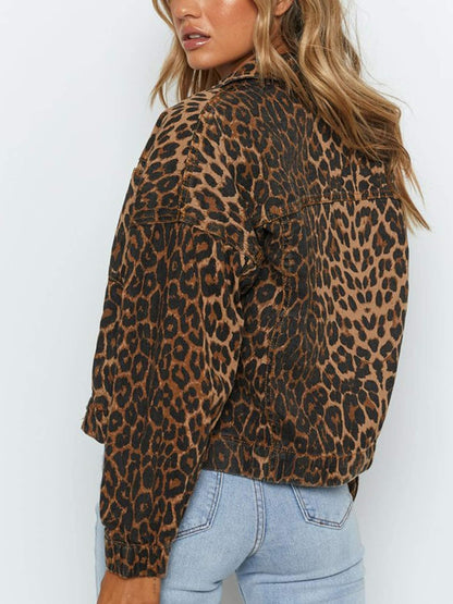 Luvik | Takki Leopard Bomber