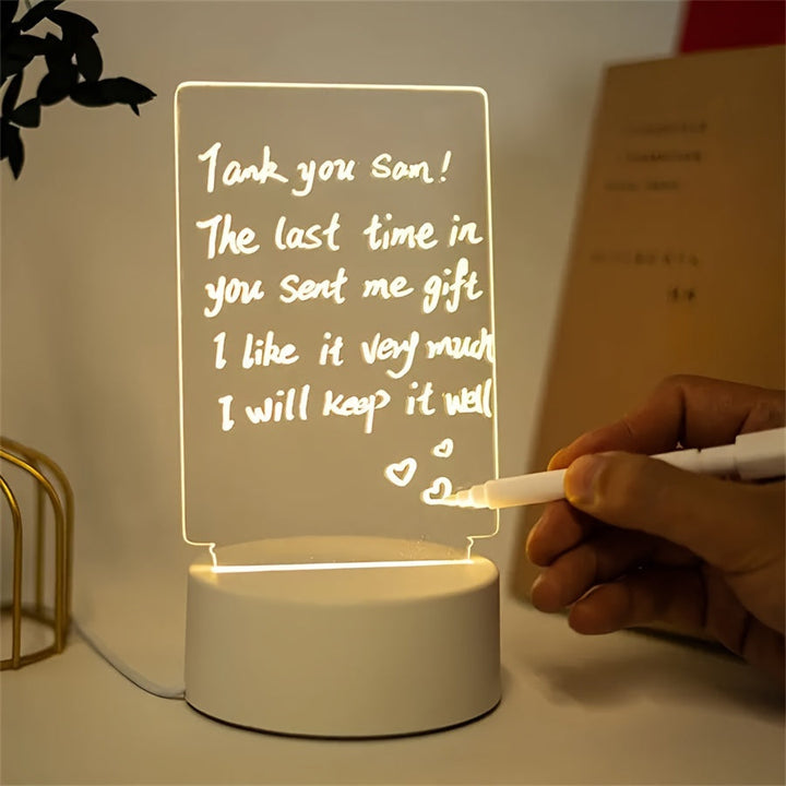 LumiBoard – Stilig LED-bordlampe med pennholder Luvikno