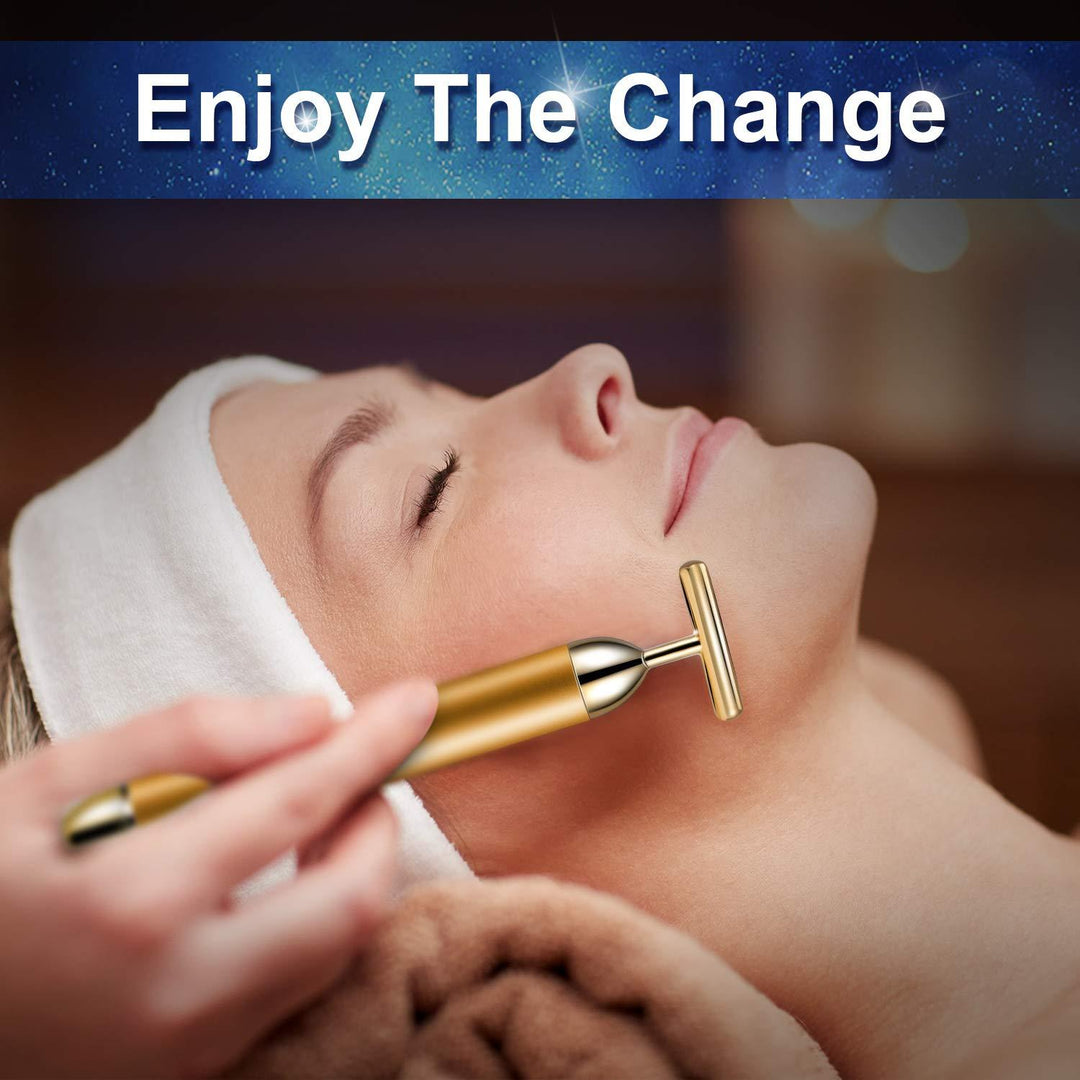 Facial T-Bar Gull Massager | Luvikno