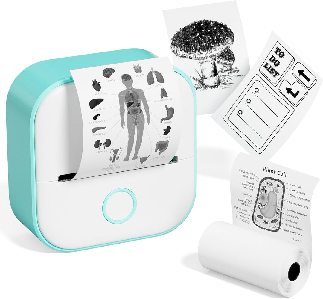 Luvikno | Pocket Printer™ - Inkluderer én gratis rull!