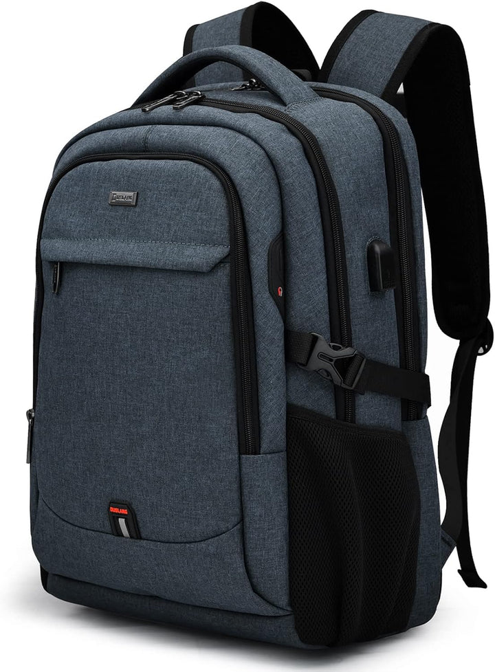 Vanntett reise laptop ryggsekk med USB-port og organisert lagring | Luvikno