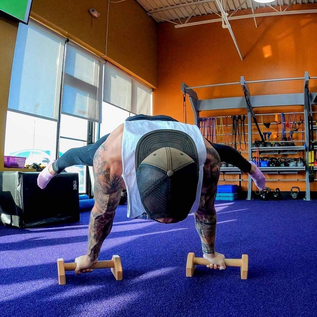 Calisthenics PowerBars – Robuste Tre Push-Up Støtter Luvikno