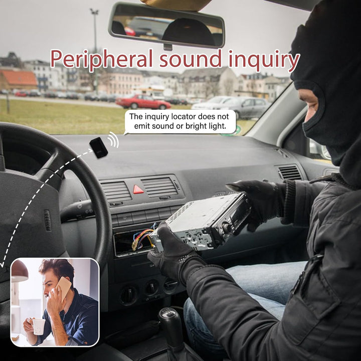 Luvikno | GPS Tracker Mini Magnetisk Bil Lokator