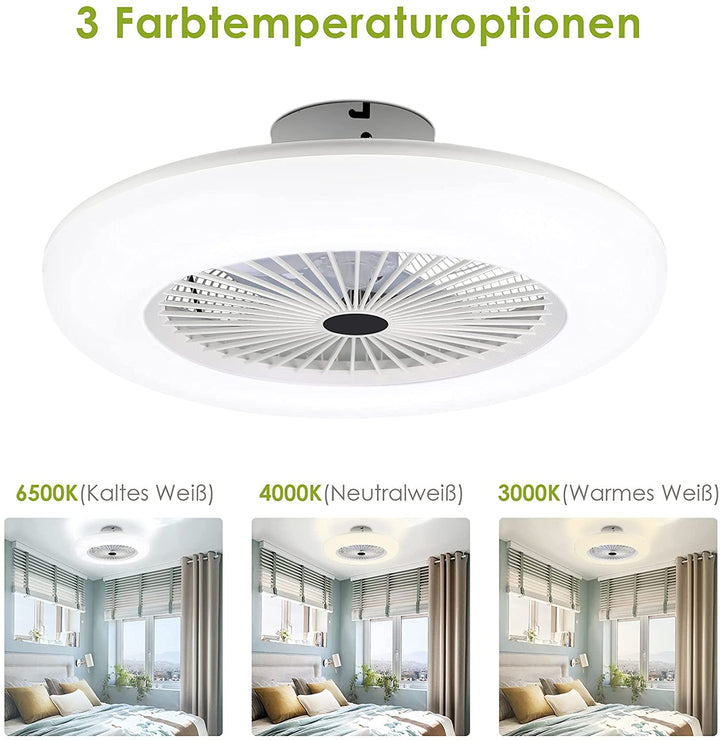 Takvifte med belysning 80W med fjernkontroll | Luvikno