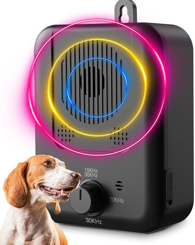 Oppladbar ultrasonisk anti-barking enhet med 50ft rekkevidde – Calvero Luvikno