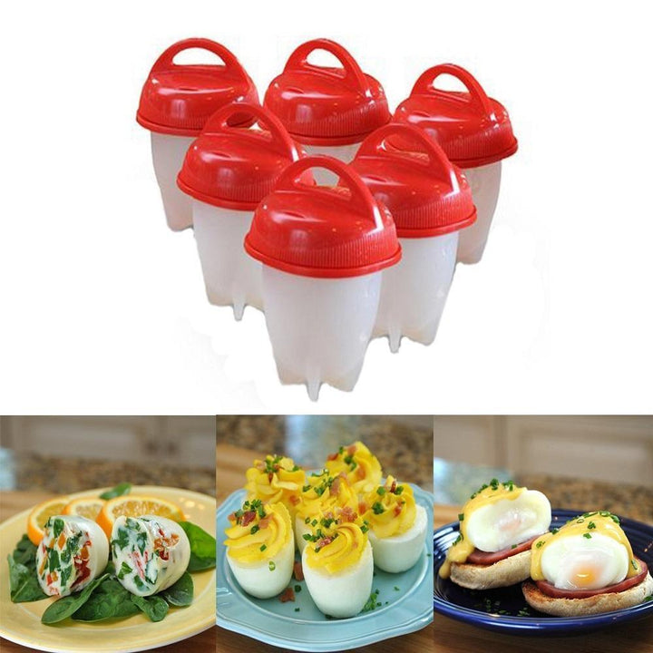 Mini Egg Cooker, Set med 6 Deler | Luvikno