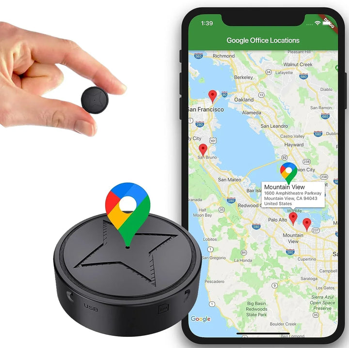 MiniTrack - Kraftig magnetisk GPS-sporer Luvikno