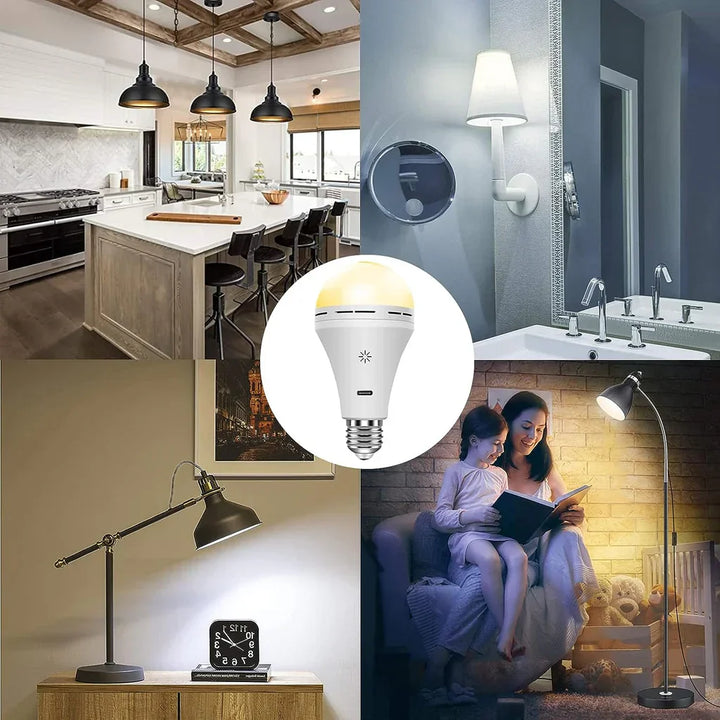 Luvikno | FlexiGlow - Trådløs USB-oppladbar LED-lampe