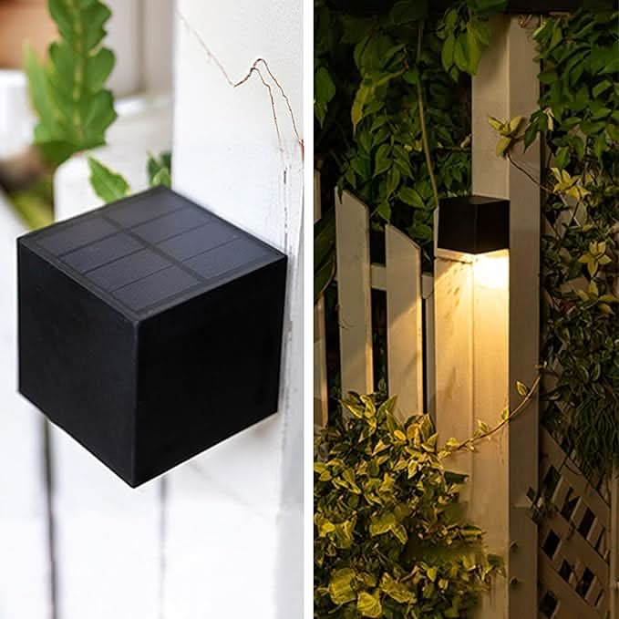 Solar LED Utendørs Vegglampe | Luvikno