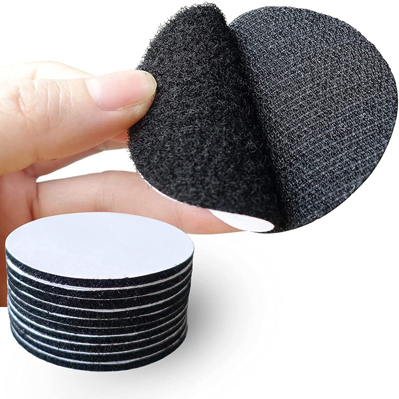 Dobbelt-sidig Hook Loop Dots Ikke-glidende Festing Klistremerke (5 Pairs / Set) | Luvikno