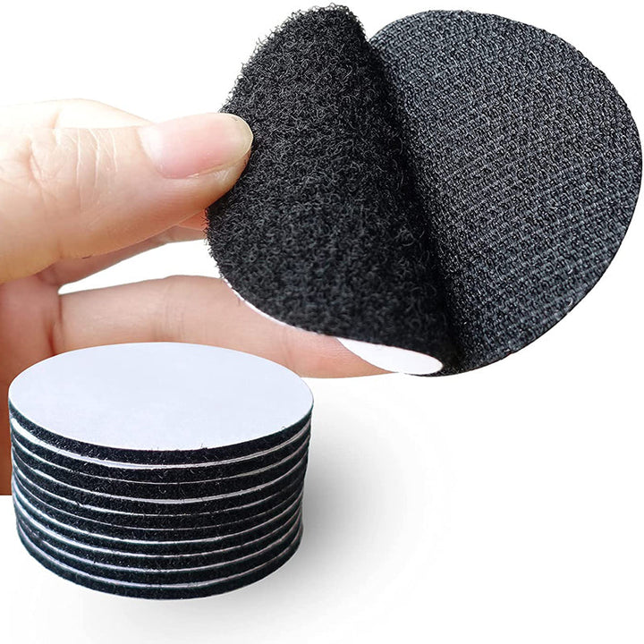 Dobbelt-sidig Hook Loop Dots Ikke-glidende Festing Klistremerke (5 Pairs / Set) | Luvikno