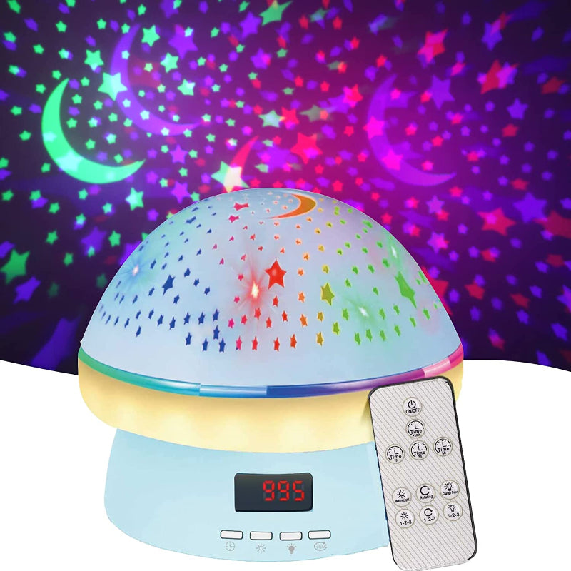 StarGlow Nattlys – Magisk Stjerneprosjektor med Timer Luvikno