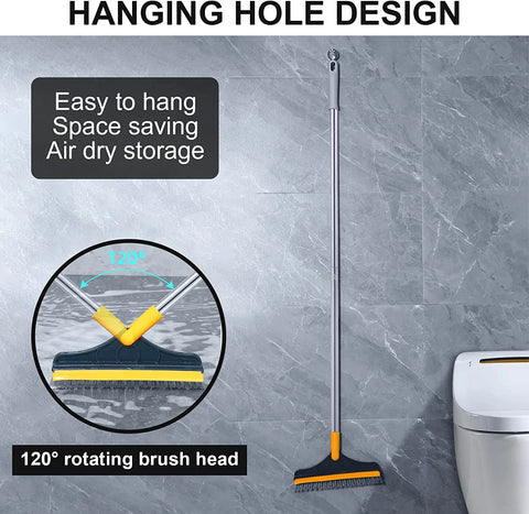 Luvikno | LuxiClean Double-Action Floor Cleaning Brush | Effortless cleaning and sweeping for a sparkling finish