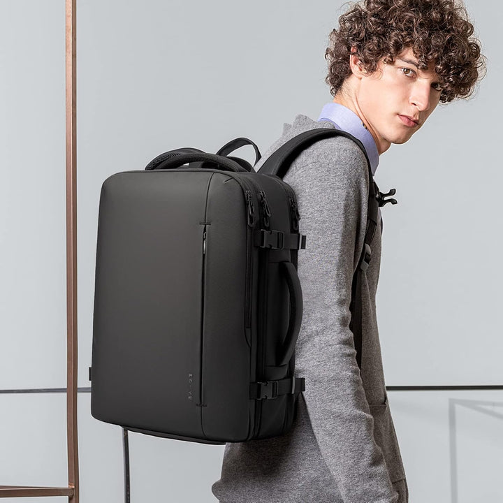 Utvidbar 26–45L Vanntett Reise Ryggsekk med Laptoplomme & Duffelbærer | Luvikno
