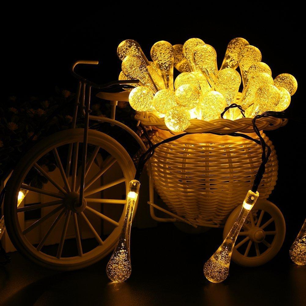 Luvikno | LED Vanndråpe Sollys