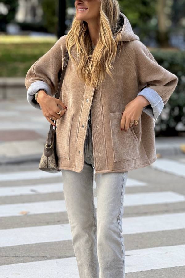 Luvik | Neoprene Ruskea Kumitakki