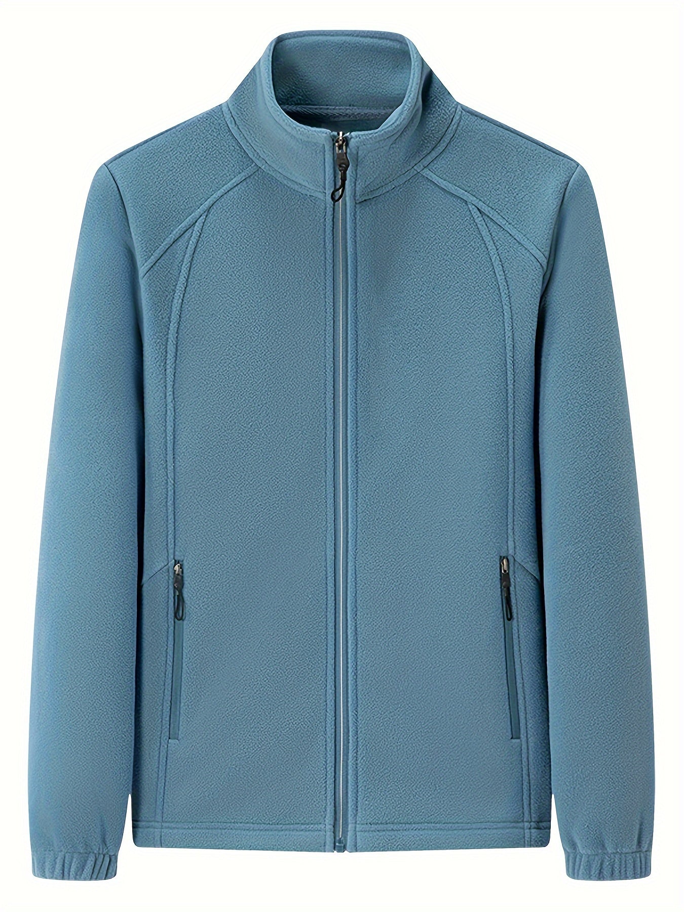 Luvik | Korkea kauluksellinen fleece-takki ja pitkät hihat