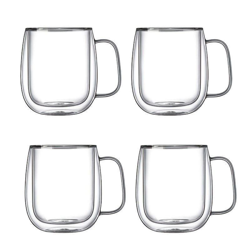 ThermoSip Dobbeltvegget glasskrus – Borosilikatglass, varmebestandig & elegant | Luvikno