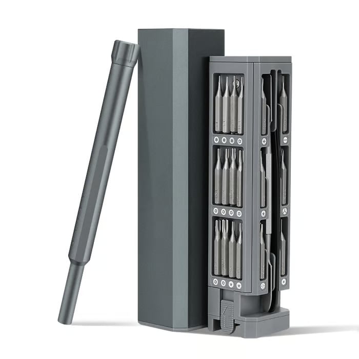 PowerGlide 40-i-1 Mini Elektrisk Skrutrekker — Perfekt kontroll for feilfrie, stressfrie reparasjoner | Luvikno