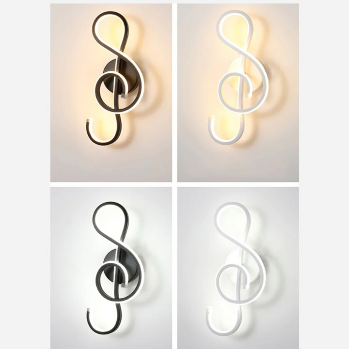 ÉclatHarmonieux – Elegant Vegglampe for en Avslappende Atmosfære Luvikno