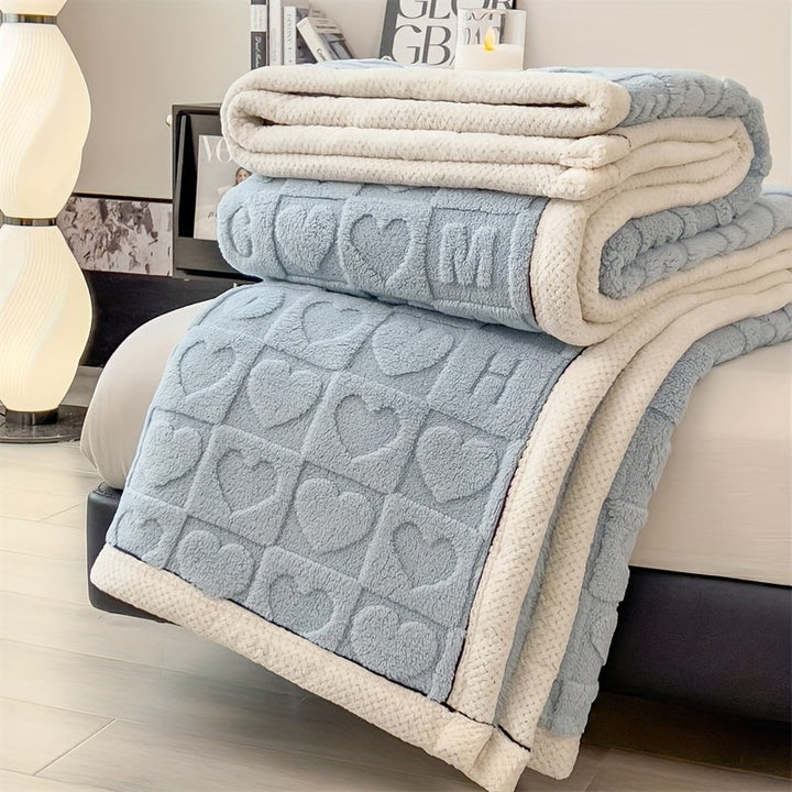 Luvikno | Stilfullt korallfleece-teppe for maksimal komfort
