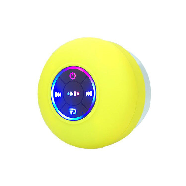 Mini Bluetooth dusj høyttaler med LED lys | Luvikno