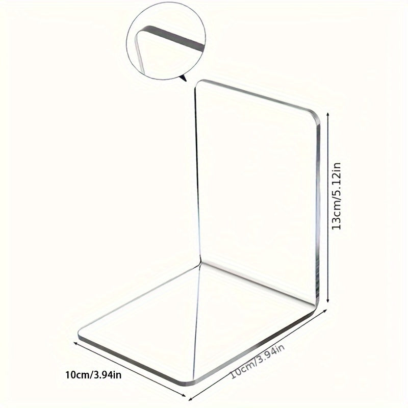 ClearView - Elegant L-formet Akryl Bokstativ Luvikno