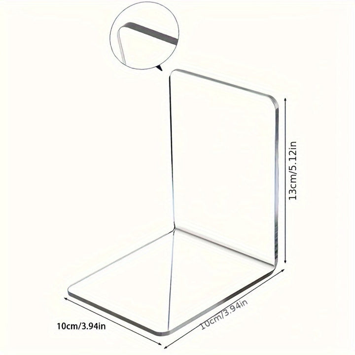 ClearView - Elegant L-formet Akryl Bokstativ Luvikno