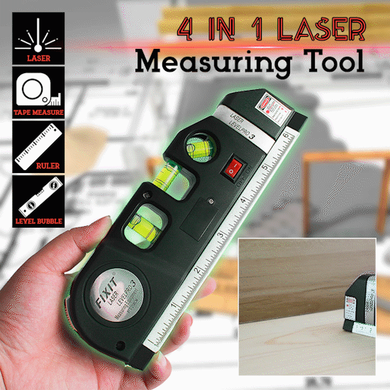 TrueAlign Laser Level — Skap perfekte linjer på kort tid og føl deg som en proff uten stress | Luvikno
