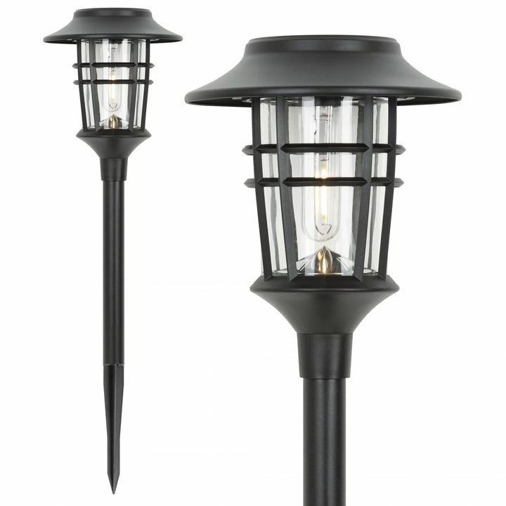 Premium Solar Torch Garden Lights - Set of 6 | Luvikno