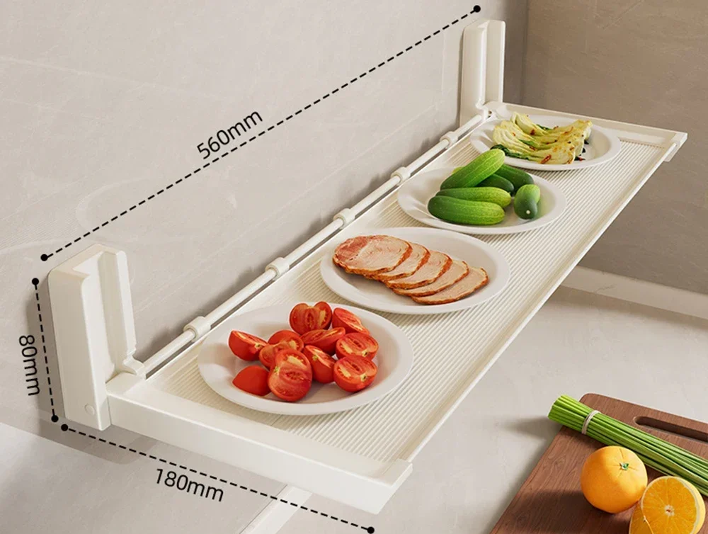 FlexiRack – Sammenleggbar krydderhylle med kroker Luvikno
