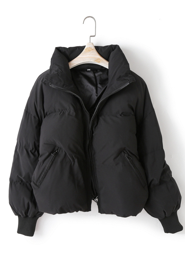 Luvik | monipuolinen kapea löysä lyhyt puuvillatakki