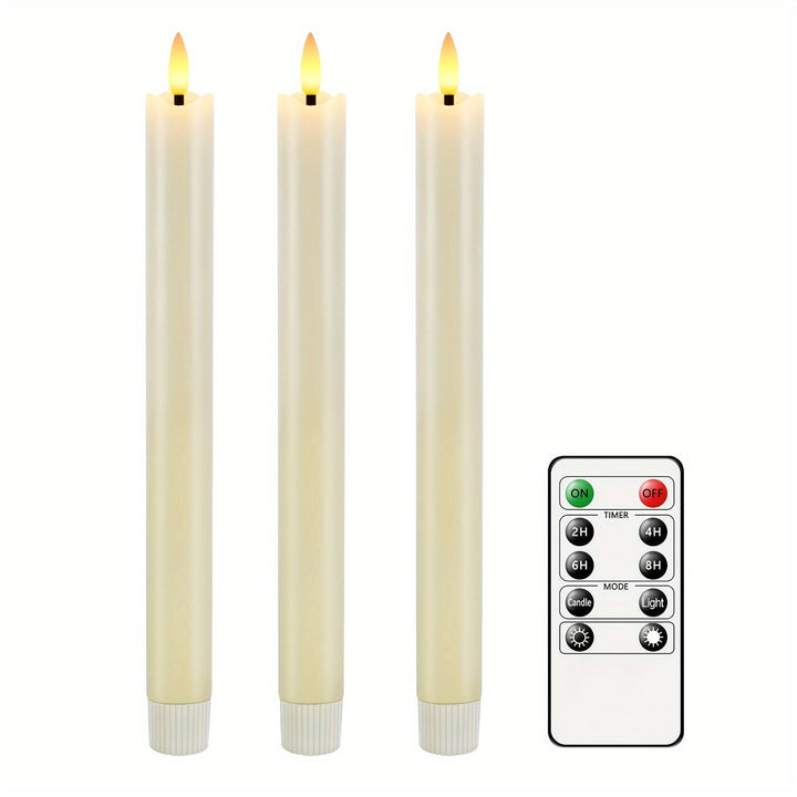 Eebuss Flameless Cone Candles – Realistisk LED Effekt Luvikno