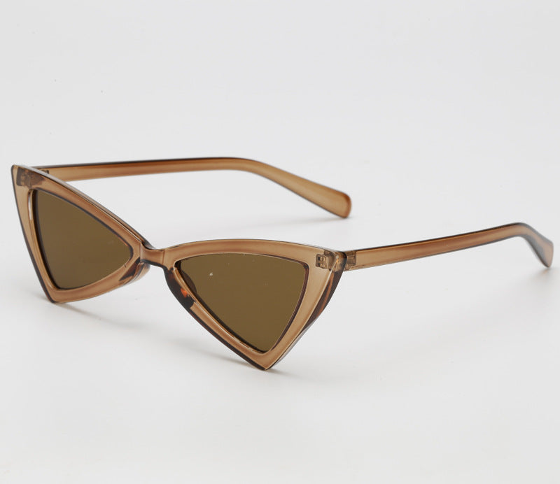 Dame Cat-Eye solbriller med ultralett ramme og polariserte linser Luvikno