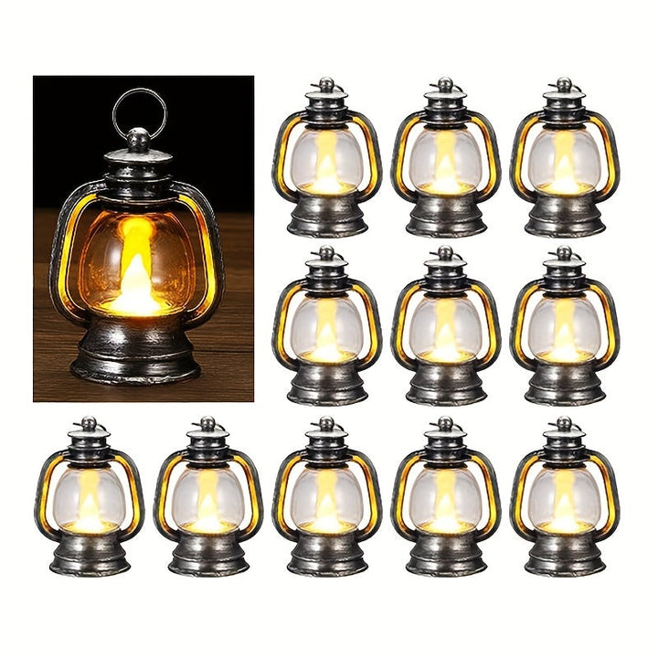 Retro LED Mini Lanterns – Atmosfærisk Belysning for Fester Luvikno