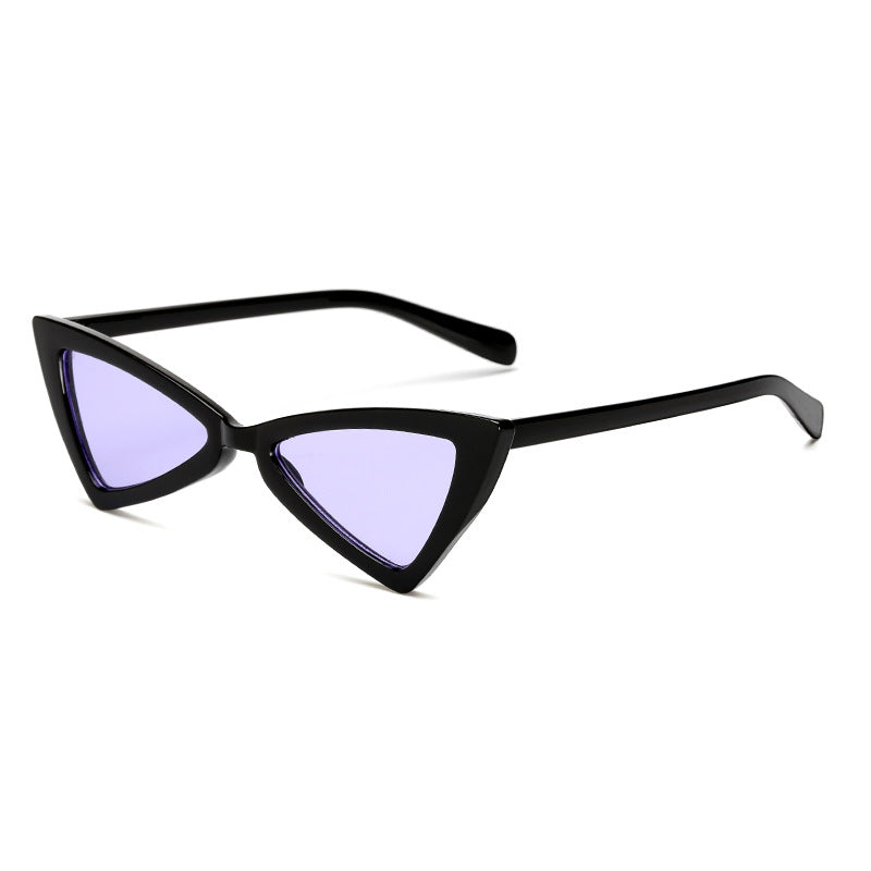 Dame Cat-Eye solbriller med ultralett ramme og polariserte linser Luvikno