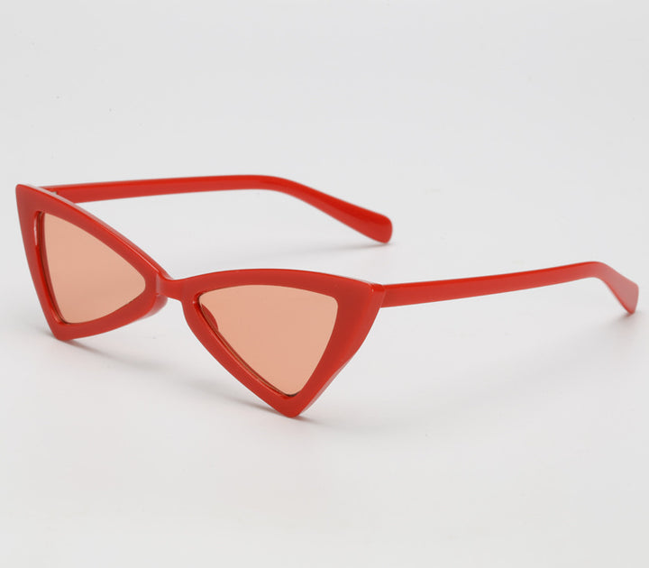 Dame Cat-Eye solbriller med ultralett ramme og polariserte linser Luvikno