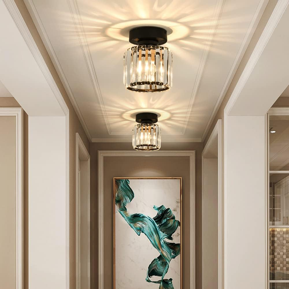 Moderne Krystall Taklampe - CrystalGlow | Luvikno